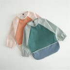 GZMM Waterproof Baby Bibs, Infant Toddler Long Sleeve Feeding Bib - Image 7