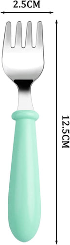 6-Pack Stainless Steel Toddler Forks - Image 4