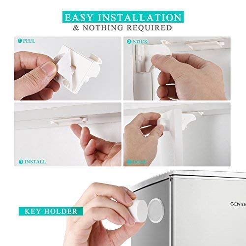 Vmaisi 16 Pack Child Safety Magnetic Cabinet Locks - Image 9