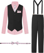 Boys Suits Formal Dress Vest and Pants Set by Unknown