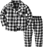 QZH.DUAO Matching Family Christmas Pajamas Set Long Sleeve Holiday Warm - Image 2