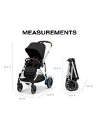 Cybex e-Gazelle S Electronic Assist Stroller – Gazelle S Single-to-Double - Image 6
