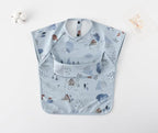 GZMM Waterproof Baby Bibs, Infant Toddler Extra Cover Feeding Bib - Image 8