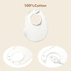 8-Pack Cotton Baby Drool Bibs - Image 5