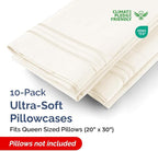 Queen Pillow Cases Set of 10 - Image 2