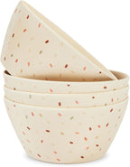 Nook Theory 4 Pack Bamboo Bowls - 22 Oz Reusable Bowl by NookTheory