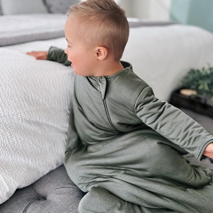 GUNAMUNA Unisex Long-Sleeve Sleep Sack, Wearable Sleep Bag - Image 2