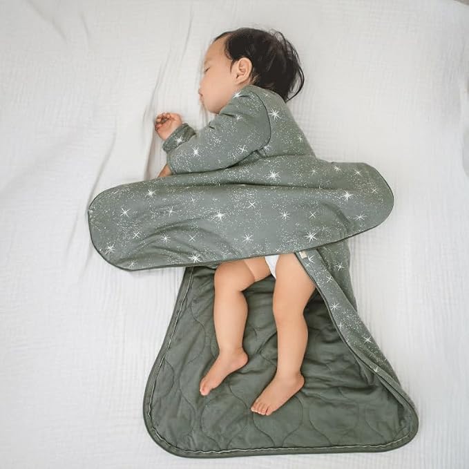 GUNAMUNA Unisex Long-Sleeve Sleep Sack, Wearable Sleep Bag - Image 3