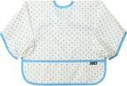 Long Sleeve Waterproof Bib for Toddlers – Feeding Smock for Baby Mealtime by Plie