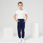 3 Pack Boy's and Girl's Fleece Pull on Jogger Sweatpant - Image 3
