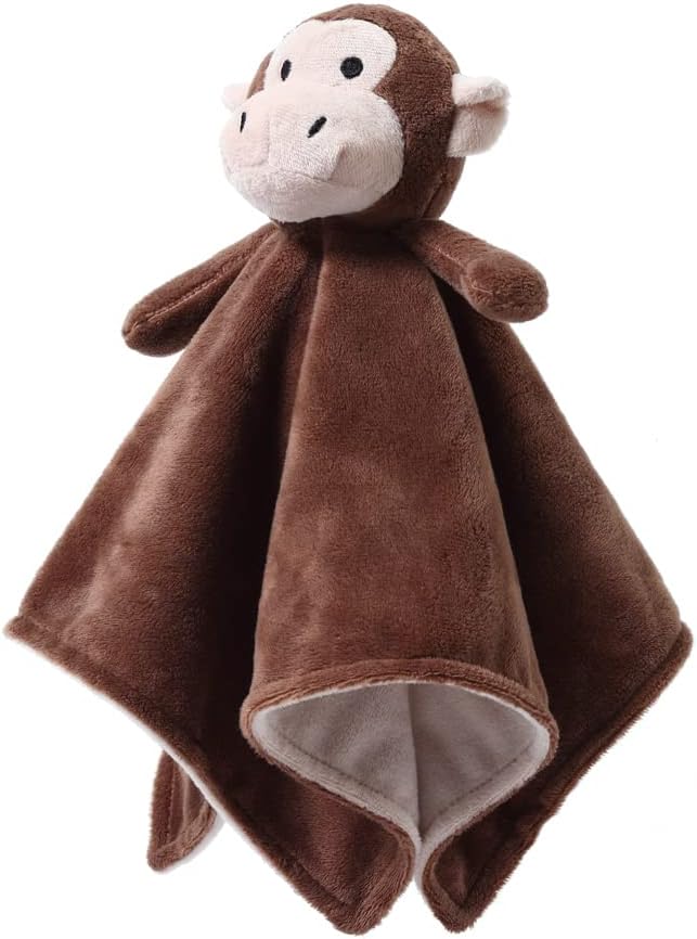 CREVENT Cozy Plush Baby Security Blanket, Loveys - Image 4