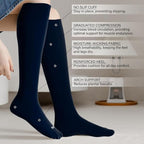LEVSOX Viscose Made from Bamboo Compression Socks - Image 2