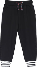 HILEELANG Toddler Boys Cotton Jogger Sweatpants 3 Pack, Soft Adjust Elastic - Image 7