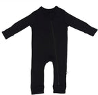 KYTE BABY Unisex Rayon Made From Bamboo Zippered Rompers 0-24 Months by KYTEBABY
