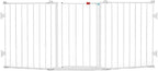 Regalo 76 Inch Super Wide Configurable Baby Gate, Includes 4 Pack of Wall by Regalo