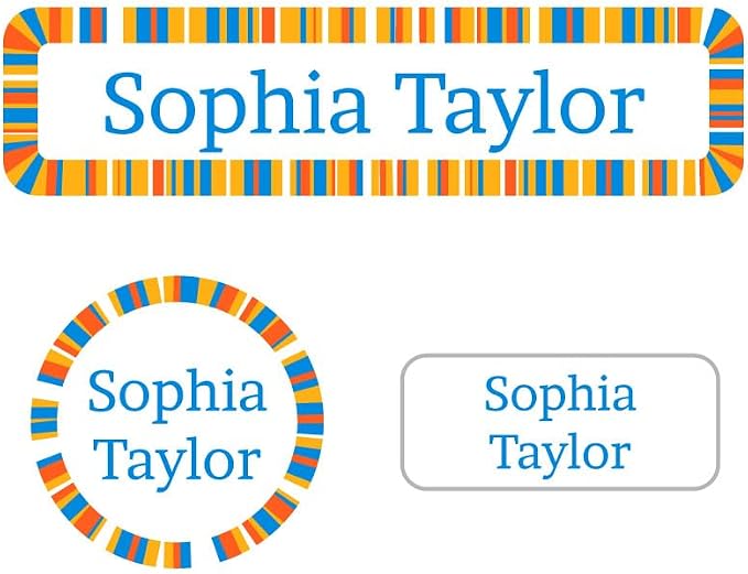 Name Bubbles - Basic Daycare Name Stickers by NameBubbles