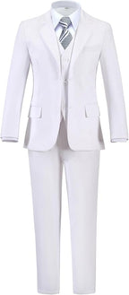 Boys' 5 Piece Formal Suit Set by Hipfun