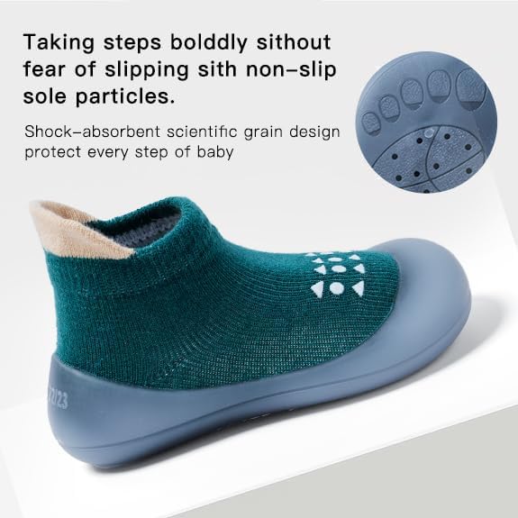 Baby Sock Shoes Baby Walking Shoes Infant Non-Slip Breathable Slippers - Image 2