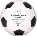 Personalized Baby Birth Announcement Soccer Ball Keepsake by PhotoBallBallStars