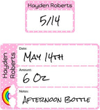 Name Bubbles - Reusable Baby Bottle Labels by NameBubbles