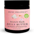 Organic Belly Butter for Pregnancy Stretch Mark Prevention and Treatment by by IreneOrganics