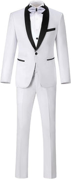 Boys Suit for Toddler Tuxedo Kids Formal Suits Set 5 Pieces Wedding Outfit by SHINFAN