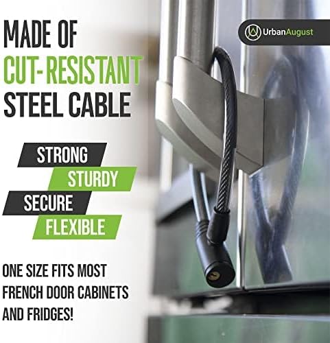 Urban August Child-Proof Refrigerator Lock - Image 4
