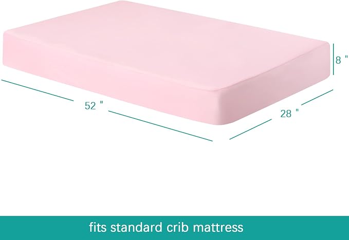 4-Pack Fitted Crib Sheets for Boys and Girls - Image 5