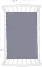 4-Pack Fitted Mini Crib Sheets for Boys and Girls - Image 3