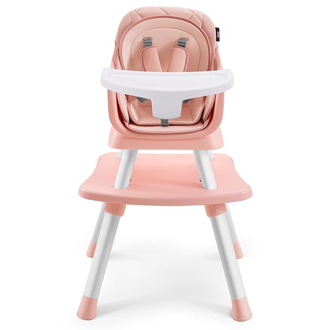 HARPPA 6 in 1 Baby High Chair, Convertible Infant Feeding Chair by HARPPA
