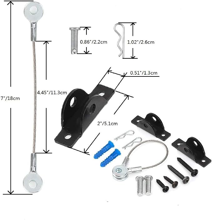 Furniture Anchors Anti-Tip Kit- Furniture Straps - Image 5