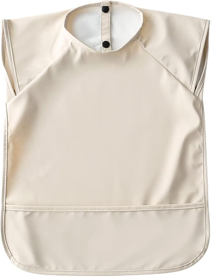 GZMM Waterproof Baby Bibs, Infant Toddler Extra Cover Feeding Bib by GZMM
