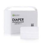 Disposable Changing Pads for Baby, 50 Pack 13" x 18" Super Soft Diaper Changing by ExploreMore