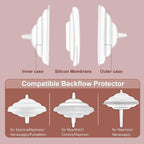 4pcs Silicone Membrane Breast Pump Replacement Parts - Image 4