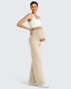 G4Free BareFeel Maternity Dress Yoga Pants Over The Belly Stretchy Work Slack - Image 2