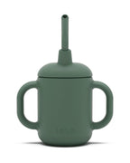 Lalo Little Cup, Non-Toxic Silicone Straw Cup by Lalo