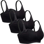 iloveSIA Nursing Bras for Mom Breastfeeding, Seamless Supportive Sleep Bra for by iloveSIA