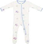 Bamboo Little Soft Baby Footie Pajamas, Baby Clothes, Newborn Sleepers by BambooLittle