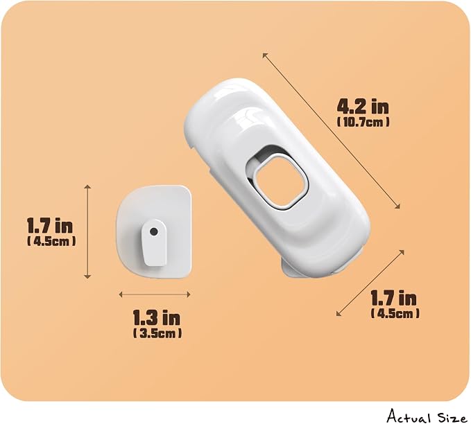 6 of Safety Latch Lock Easy Attachable Install Adhesive - Image 5