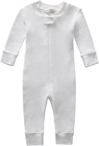 Owlivia Organic Cotton Baby Boy Girl Zip up Sleep 'N Play Pjs, Long Sleeve - Image 5