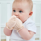 Pro Goleem Muslin Baby Mittens for Newborn, 100% Cotton No Scratch Soft - Image 2