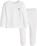 moimoln 6M-8Y Modal Cotton Solid Soft Breathable Baby Toddler Boys Girls Snug by moimoln