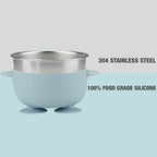 PandaEar 3 Pack Baby Stainless Steel Bowls - Image 6