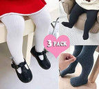 CECORC Baby Girls Tights Toddler Cable Knit Leggings Thick Cotton Infant - Image 5