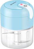 EASYSPEED Electric Garlic Chopper 1Cup, Mini USB Charging Wireless Food by EASYSPEEDSL
