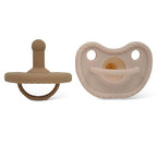 Mila & Lulu Round Silicone Pacifiers – 100% Food-Grade, One-Piece Design by MilaLulu