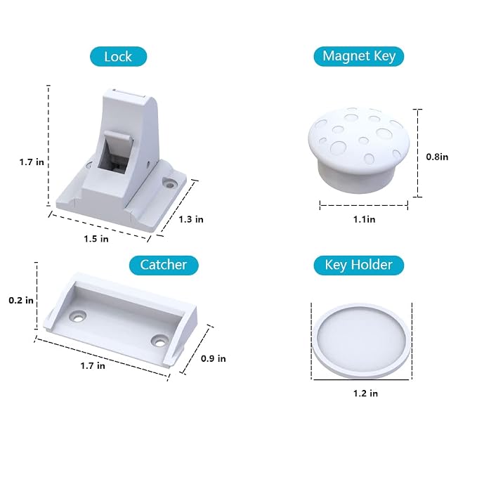 Upgraded Baby Proofing Magnetic Safety Locks - Image 9