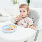 GZMM Waterproof Baby Bibs, Infant Toddler Long Sleeve Feeding Bib - Image 4