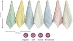 Muslin Baby Washcloths Pack of 7 - Image 4