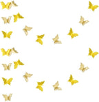 Butterfly Banner Decorative Paper Garland by zilue